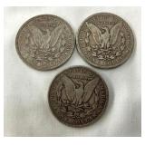 1901,1902 MORGAN SILVER DOLLARS