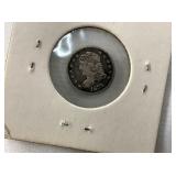 1834 CAPPED BUST SILVER 1/2 DIME