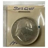 1926 SESQUICDENTENNIAL SILVER 1/2 DOLLAR