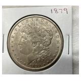 UNC 1879 MORGAN SILVER DOLLAR