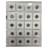 (20) BARBER DIMES W/DATES