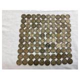 100 1942-45 NICKELS 35% SILVER