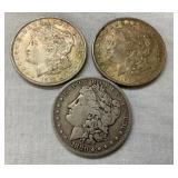 2-1921, 1-1880 MORGANS