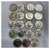 19 1964 KENNEDY HALVES