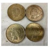 2-1922,2-1923 PEACE DOLLARS