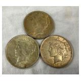 1922 PEACE SILVER DOLLARS