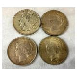 1922 PEACE SILVER DOLLARS