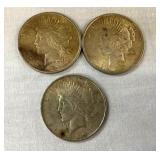 1922 PEACE SILVER DOLLARS