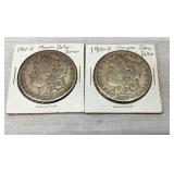 1900-O/1901-O MORGAN SILVER DOLLARS