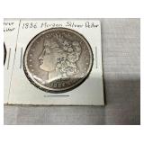 CLOSE UP VIEW 1886 MORGAN