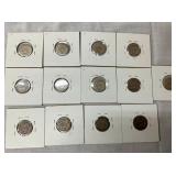 (13) 1907-1916 MERCURY SILVER DIMES