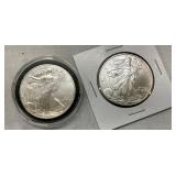 2008/2021 TYPE 2 AMERICAN SILVER EAGLES
