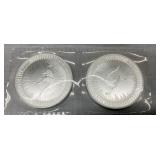 (2) 2022 AUSTRALIAN KANGAROO .999 SILVER