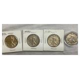 UNC 1942/1918-D/1942/1944-D WALKING 1/2S