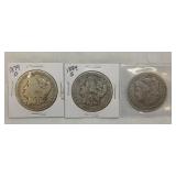 1879O,1884O,1889O MORGANS
