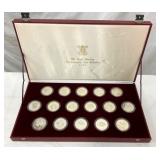 1981 ROYAL MARRIAGE COMM. SILVER SET