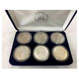 SET (6)1878,1921 NATIONAL COLL. MORGANS