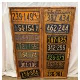 40+ YEAR COLLECTION LICENSE TAGS