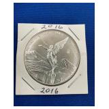 LOT 1310 2016 1 OZ SILVER LIBERTAD