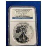 LOT 1316 2011P PF70 SILVER REV. EAGLE