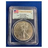 LOT 1317 2011W MS69 SILVER EAGLE