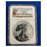 LOT 1318 2012S PF70 SILVER EAGLE