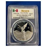 LOT 1329 2020 1OZ PR69 SILVER LIBERTAD