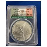 LOT 1333 2016 1 OZ SILVER LIBERTAD