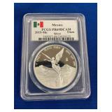 LOT 1334 2015 1OZ SILVER PR69 LIBERTAD