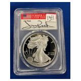 LOT 1341 2017W PR70 SILVER EAGLE