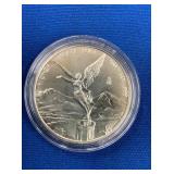 LOT 1356 2007 1 OZ SILVER LIBERTAD