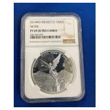 LOT 1364 2014 PF69 SILVER LIBERTAD