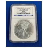 LOT 1386 2011 MS69 SILVER EAGLE