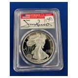 LOT 1393 2017 W PR70 SILVER CAMEO EAGLE