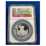 LOT 1409 2015P PF70 SILVER KOALA