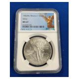 LOT 1419 1982 1 OZ MS67 LIBERTAD