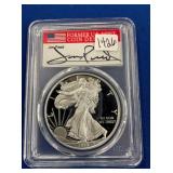 LOT 1426 2017W PR70 SILVER CAMEO EAGLE