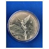 LOT 1428 2004 1 OZ SILVER LIBERTAD