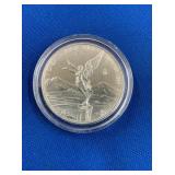 LOT 1436 2002 1 OZ SILVER LIBERTAD