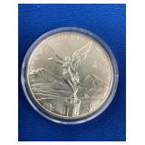 LOT 1451 2007 1 OZ SILVER LIBERTAD