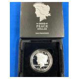 LOT 1468 2023 PEACE SILVER DOLLAR