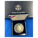 LOT 1470 1789-1989 SILVER DOLLAR
