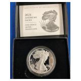 LOT 1475 2021 1 OZ SILVER EAGLE