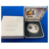 LOT 1486 1 TROY OZ SILVER "SNEEZY"