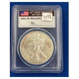 LOT 1498 2013 MS69 SILVER EAGLE