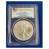 LOT 1505 2011 MS69 SILVER EAGLE