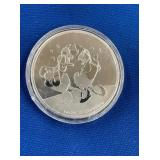 LOT 1508 2021 1 OZ SILVER DONALD DUCK