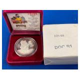 LOT 1513 1 TROY OZ SILVER #13605