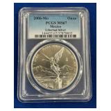 LOT 1516 2006 1 OZ MS67 SILVER LIBERTAD