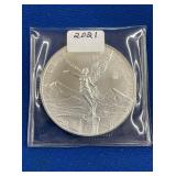 LOT 1526 20211 OZ SILVER LIBERTAD